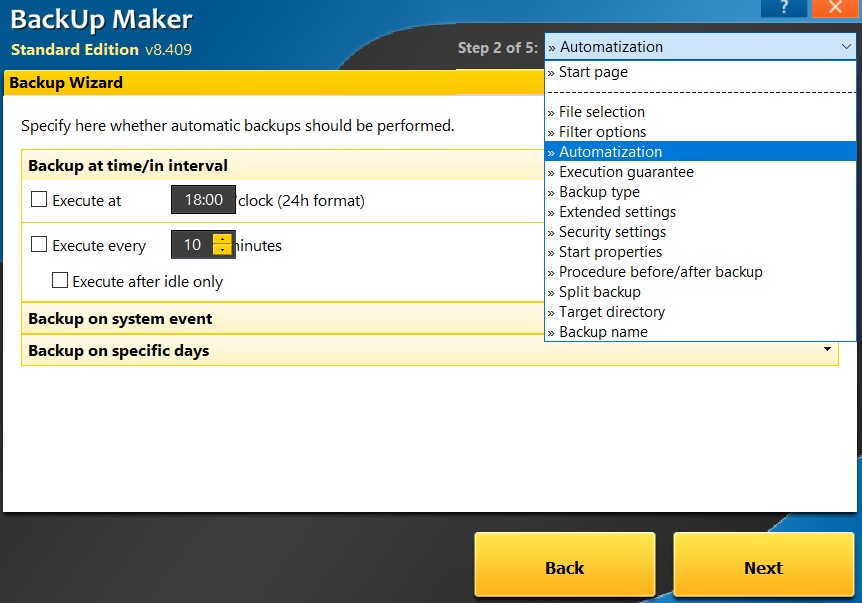 BackUp Maker