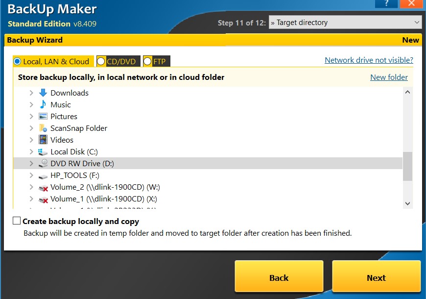 BackUp Maker