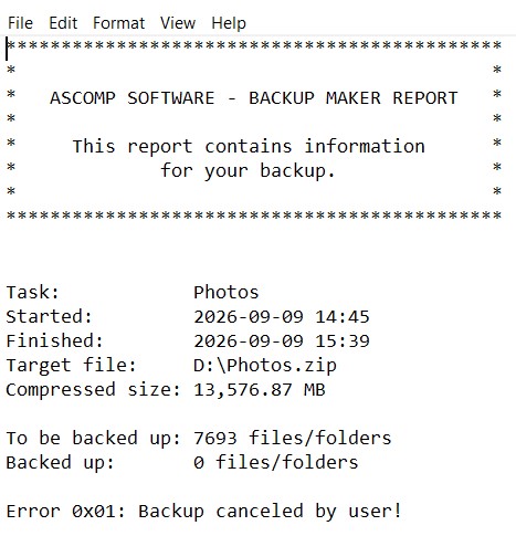 BackUp Maker